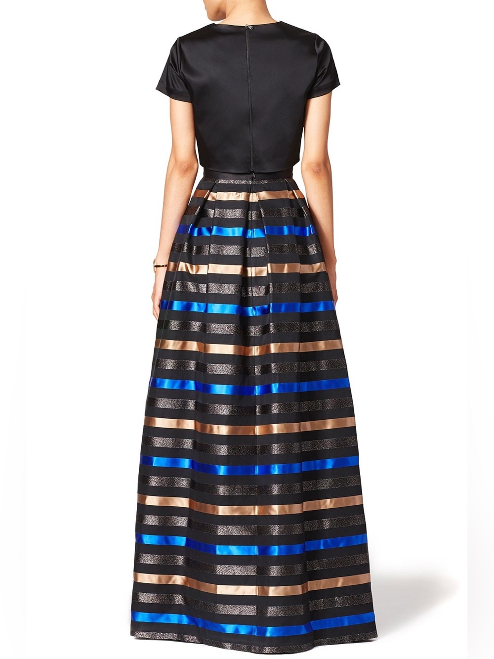 ANTHROPOLOGIE Shoshanna Prelude Maxi Skirt Size 6 Like New